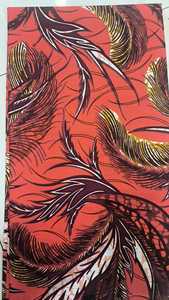 Tissu Organza Africain Batik Coloré de 6 Yards, Tissu Ciré Ankara Brillant Effet Diamant, Entoilage Organique de Poids Moyen, Tissé de Haute Qualité - Product Image 4