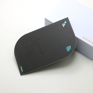 Frosted PVC Blue Gold Silver Laser Foil <strong>Logo</strong> <strong>Custom</strong> Print NFC <strong>Card</strong> - Product Image 6