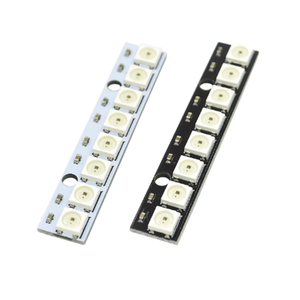 LED RGB WS2812 5050 de 8 bits con controlador de color completo integrado, placa de desarrollo de luz de color - Product Image 1
