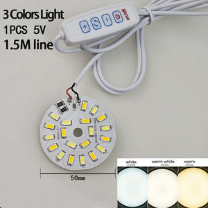 Lampu <span class=keywords><strong>LED</strong></span> kabel daya untuk Tablet, lampu baca Tablet Warna putih hangat DC 5V 10W, lampu <span class=keywords><strong>LED</strong></span> USB 5730 CIP tunggal redup, lampu baca malam - Product Image 5