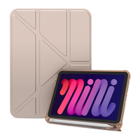 Étui de protection pliable en forme de Y pour tablette iPad2/3/4/5, coque demi-pliée multi-positions, mini 6/7, anti-chute avec emplacement pour stylet, étui en cuir