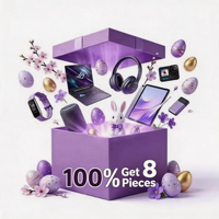Coffret Mystère Numérique 8 Pièces de Haute Qualité : Smartphone 5G, Tablette, Ordinateur Portable, Montre, Écouteurs, Jeu - Livraison Rapide 2026 - Vente en Gros Promotionnelle