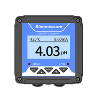 Controlador de pH/ORP Automático en Línea con Pantalla LED LCD y Salida de Relé para Sistemas Industriales de Tratamiento de Agua