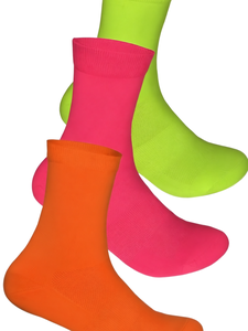 Chaussettes de cyclisme pour hommes en coton/nylon, couleurs personnalisées, respirantes, anti-humidité, tricotées pour le printemps, longueur mi-mollet, chaussettes athlétiques OEM - Product Image 2