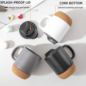 Mug promotionnel personnalisé avec logo, base en liège, échantillon 11 oz - Product Image 2