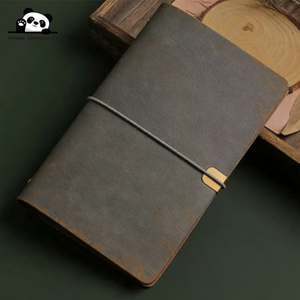 Cuaderno de Cuero Encuadernado Vintage A4/A5 con Logotipo Personalizado, Impresión Offset, <span class=keywords><strong>Diario</strong></span> con Cubierta de Cuero Suave - Product Image 6