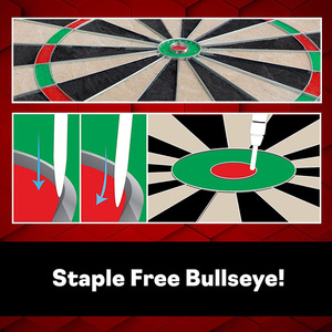Chuyên nghiệp Tự Chữa Bệnh tùy chỉnh Blade lông Dartboard một mức độ sisal xách tay Bảng phi tiêu cho trò chơi - Product Image 3