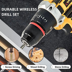 Perceuse électrique multifonctionnelle <span class=keywords><strong>sans</strong></span> <span class=keywords><strong>fil</strong></span> 21V avec impact y compris les accessoires OEM ODM - Product Image 4