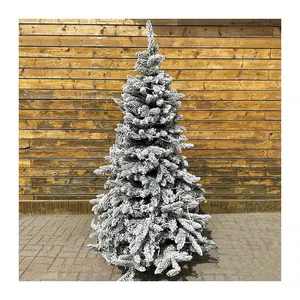 Chất Lượng Cao 5-10ft Đa-Phong Cách Xmas Tree PE PVC Nhân Tạo Cây Giáng Sinh Trang Trí Kỳ Nghỉ Cây Với LED Ánh Sáng