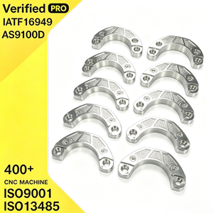 Colliers de fixation pour cage de sécurité de moto, colliers de fixation pour fourche de moto, supports de suspension de course, pièces CNC de précision pour l'aérospatiale et l'industrie - Product Image 2