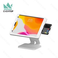 Soporte de tableta antirrobo con tapa de mesa para iPad, Samsung, Android, soporte de seguridad para tableta, soporte antirrobo de mesa, soporte para tableta