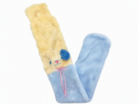 Housse de bouteille d'eau chaude en polyester moelleux, manchon en peluche chaud, design mignon et tendance, diverses couleurs, personnalisable, approvisionnement en gros