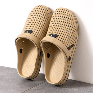 Summer New PVC slippers for Men Custom Logo Beach <strong>Flip</strong> <strong>Flops</strong> Anti-Slip Outsole Light Weight Flat Sandal - Product Image 3