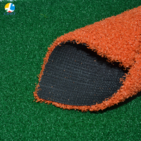 Panorama grüner Kunstrasen-Rasen teppich für Fußball-Fußball-Paddel platz Golf Garden Synthetisches PP-Material
