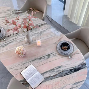 Mármol Rosa Contemporáneo Resistente al Agua, Piedra de Lujo para Villas, Apartamentos, Hoteles y Encimeras de Baño - Diseño de Alta Gama, Calidad Superior - Product Image 2