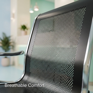 Maximisez votre espace au sol grâce à une chaise d'attente compacte pour <span class=keywords><strong>les</strong></span> halls d'hôpitaux conçue par Keling Medical - Product Image 6