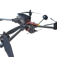 Dron FPV Plegable de Carga Pesada de 3 kg, 15 Pulgadas, Largo Alcance, Antiinterferencias, VTX VRX