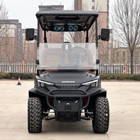 Voiture de golf électrique DC-H-F4+2, chariot de golf surélevé pour la chasse, 6 places, best-sellers, fabrication de buggy de golf