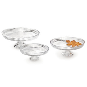 <span class=keywords><strong>Support</strong></span> de service de fruits 10/12/13 pouces <span class=keywords><strong>support</strong></span> de <span class=keywords><strong>bonbons</strong></span> à pieds tourbillon <span class=keywords><strong>support</strong></span> de gâteau en plastique transparent en cristal - Product Image 6
