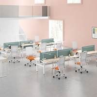 Vaseat Chaise de bureau ergonomique en maille moderne à dossier moyen pivotante pour le bureau à domicile, directement de l'usine