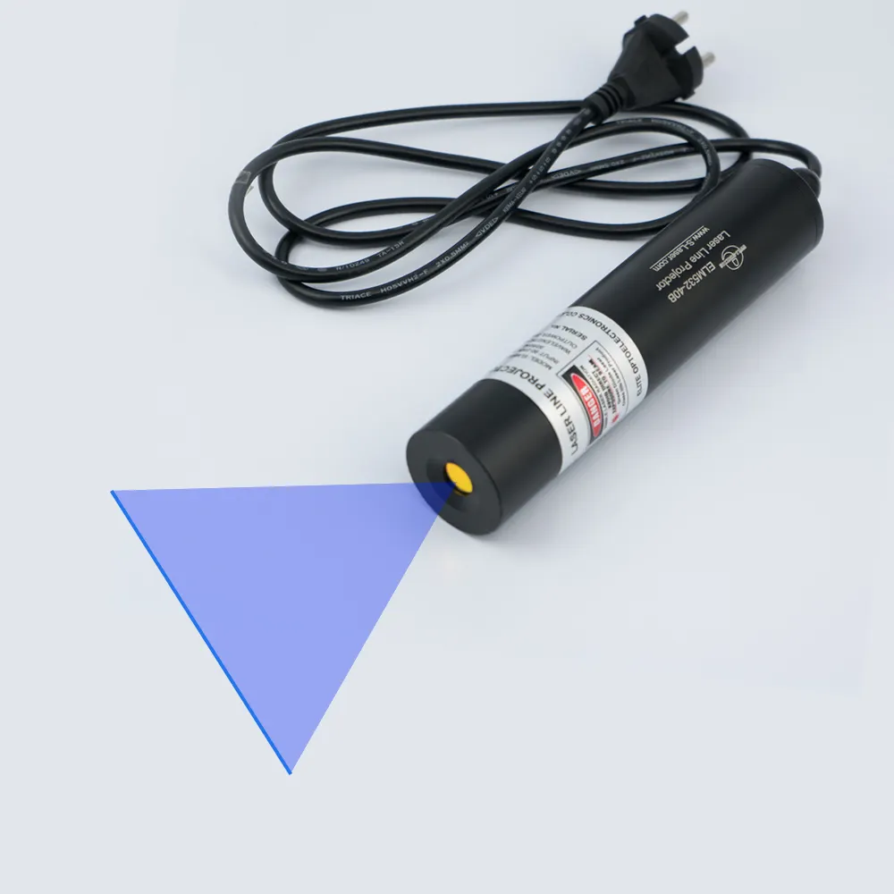 Ponteiro de laser azul altamente qualificado, 405nm › 488nm, ponteiro de linha vermelho, azul de diodo
