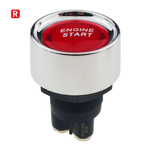 Bouton de démarrage du moteur Wc, interrupteur 50A 12Vdc en alliage d'aluminium, interrupteur de réinitialisation à un clic pour véhicule - Product Image 1