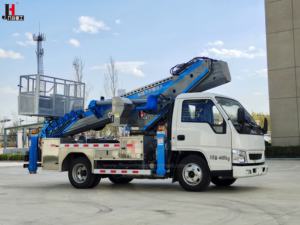 รถกระเช้าบูมลิฟท์ดีเซลแบบขับเคลื่อ<span class=keywords><strong>น</strong></span>ด้วยตัวเอง ขนาด<span class=keywords><strong>กะ</strong></span>ทัดรัด รุ่นใหม่ ขายดี สำหรับยกสิ<span class=keywords><strong>น</strong></span>ค้าขึ้<span class=keywords><strong>น</strong></span>ที่สูงเพื่อเก็บเกี่ยว - Product Image 3