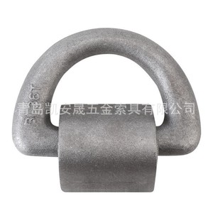 ห่วงยกแบบ D-Ring 20T 30T 50T เหล็กตีขึ้นรูป อุปกรณ์ยกสำหรับงานทางทะเล - Product Image 3