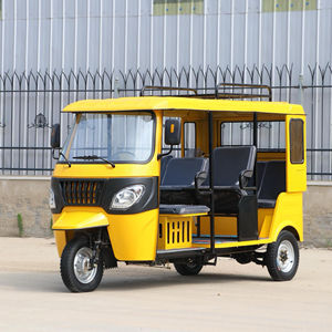 Cina fabbrica 9 passeggeri triciclo Taxi Tuk Tuk moto benzina a tre ruote benzina per l'Africa in vendita - Product Image 3