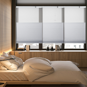 Stores occultantes motorisées cellulaires jour et nuit <span class=keywords><strong>sans</strong></span> perçage, électriques, automatiques, à commande à distance intelligente, en nid d'abeille - Product Image 5