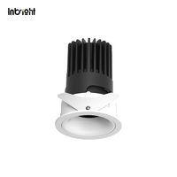 Plafonnier encastré dimmable anti-éblouissement 10W 20W 28W, spot COB commercial