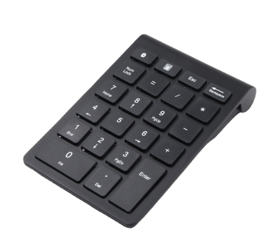 22 Key Wireless Bluetooth 5.0 Numeric Keypad for Financial Accounting Stock Computer Key