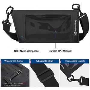 Bolso Bandolera Impermeable con Pantalla Táctil de TPU para Visitas a Parques, para Mantener los Snacks, Pañuelos y Desinfectante de Manos de los Niños Secos - Product Image 6