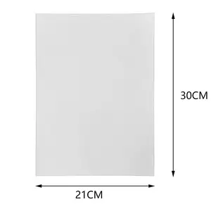 20 feuilles adhésives thermocollantes double face format A4 pour patchs, vêtements, interfacing thermocollant pour tissu - Product Image 1