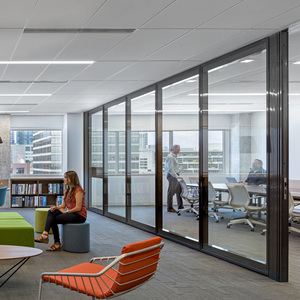 ผนังกระจกพาร์ทิชันสำนักงานแบ่งพาร์ทิชันแก้วด้วยการเข้าถึงประตูสำหรับห้องประธาน - Product Image 2