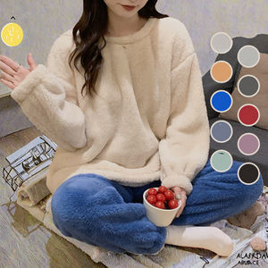 Conjunto de Pijama para Mujer con Estampado Floral de Moda, Top de Manga Corta y Pantalones, Ropa de Dormir de Alta Calidad para Primavera y Otoño - Product Image 2