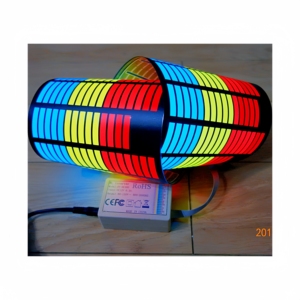 Adesivi per Auto EL 700x150mm con Modalità Lampeggiante Controllata dalla Voce, Montaggio Superficiale per Parabrezza Auto, Lampeggiante con Musica per Attirare gli Ospervoidi - Product Image 6