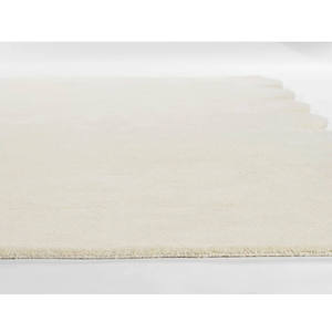Alfombra Decorativa Minimalista Contemporánea para Sala de Estar y Dormitorio, Mezcla de Lana de Alta y Baja Densidad, Tejida a Mano, Moderna y Texturizada para el Hogar, Color Bronceado - Product Image 2