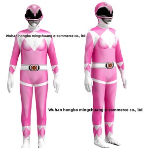 Body intero Cosplay di Halloween nuova serie di dinosauro <span class=keywords><strong>Rangers</strong></span> 25 Top in cotone transfrontaliero per spettacoli di feste - Product Image 5