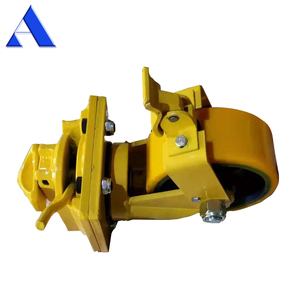 Juego de ruedas de freno universales, contenedor de 8 pulgadas, <span class=keywords><strong>3T</strong></span>, 5T, envío ISO, 4 unidades - Product Image 3