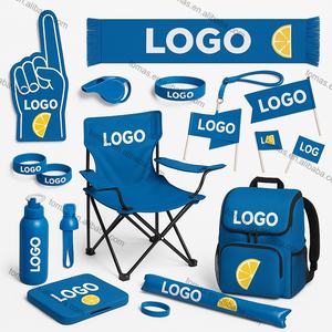 Kit promotionnel d'encouragement avec clapets de marque Mains en mousse Bracelets LED et bannières de drapeau Événements sportifs et campagnes de visibilité de la marque - Product Image 1