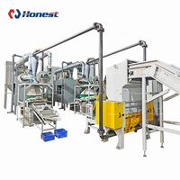 Ehrlicher Fabrikpreis Hochproduktive Kabelrecyclingmaschine Edelstahl-Drahtgranulator Trockenluftseparator