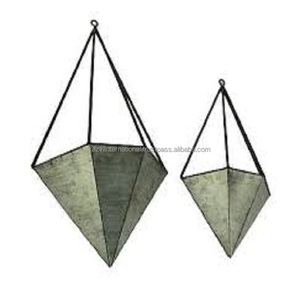 RAZVI INTERNATIONAL Jardinière suspendue galvanisée avec corde, écologique et durable, auto-arrosante pour usage intérieur/extérieur - Product Image 6