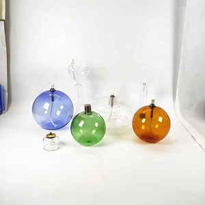 ديكور منزلي كروي أخضر شفاف مصنوع يدويًا - Product Image 4