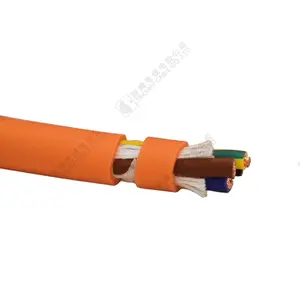 Câble de contrôle en fil de cuivre blanc, clôture multi-noyau, gaine pure flexible, isolation PVC