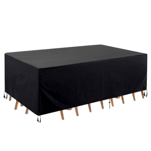 <span class=keywords><strong>Housse</strong></span> de <span class=keywords><strong>chaise</strong></span> <span class=keywords><strong>longue</strong></span> de patio en polyester 420D imperméable <span class=keywords><strong>pour</strong></span> l'extérieur, résistante aux UV, housses de meubles de patio - Product Image 5