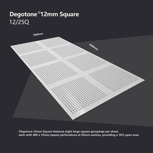 Panneau de gypse absorbant pas cher <span class=keywords><strong>prix</strong></span> papier face <span class=keywords><strong>plâtre</strong></span> ignifuge perforé avec trou irrégulier Chine approvisionnement panneau acoustique - Product Image 4