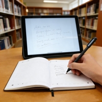 Mejora tus Notas con el Set de Bolígrafos Inteligentes para Escribir, Sincronización con Pantalla de Papel, Almacenamiento Offline, Exportación con un Clic, Compartir y Revisar