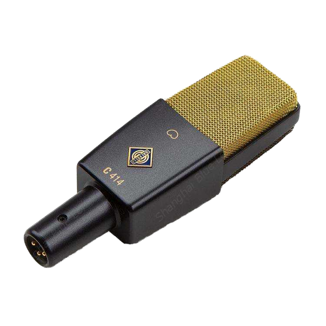C414 Professional Diaphragm Condenser Microphone for Singing New Arrival Promotion Studio Quality