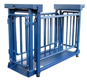 Vieh rutsche und Wiege plattform Boden waage für Schweine gebrauchte Vieh waage - Product Image 3